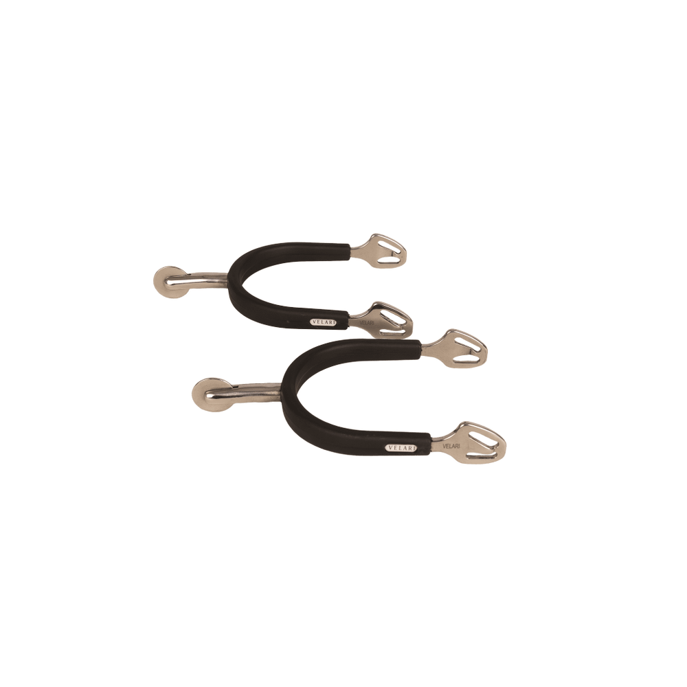 Spurs Stainless Steel with Rubber Large Wheel Rowell | Velari | compact