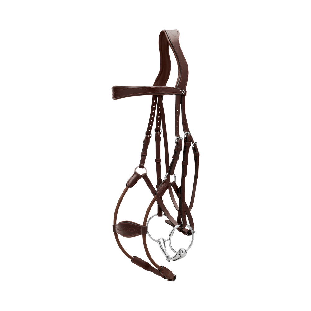 Elastic Hybrid Noseband Bridle NE |  | Durable — Image 2