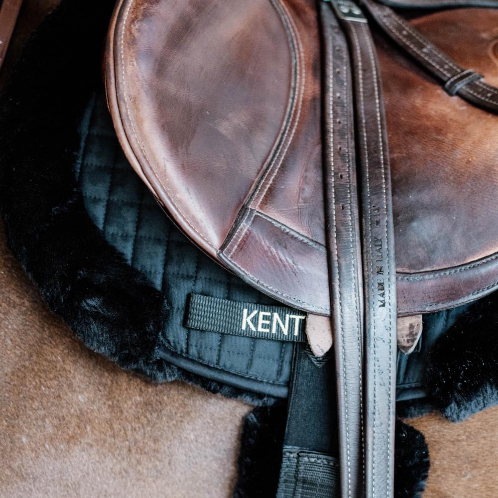 Kentucky Saddle Pad Hunter vegan sheepskin jumping