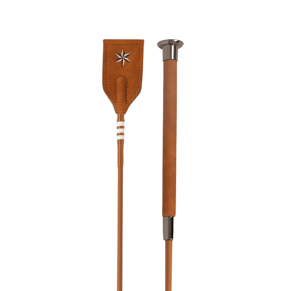 Jumping Whip Guidance Leather Grip | Velari | Lightweight — Image 11