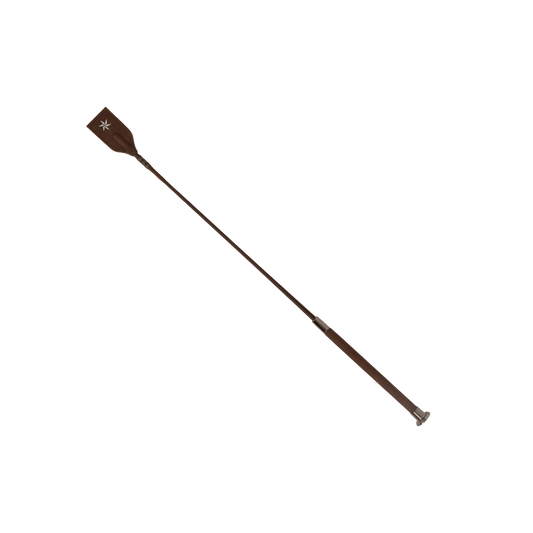 Jumping Whip Guidance Leather Grip | Velari | Lightweight — Image 2