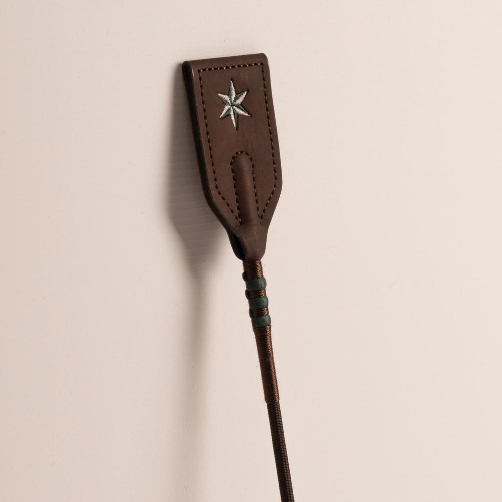 Jumping Whip Guidance Leather Grip | Velari | Lightweight — Image 4
