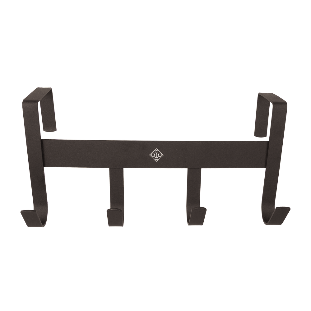 Bridle Rack Metal with 4 Hooks Matt | Grooming Deluxe | Durable
