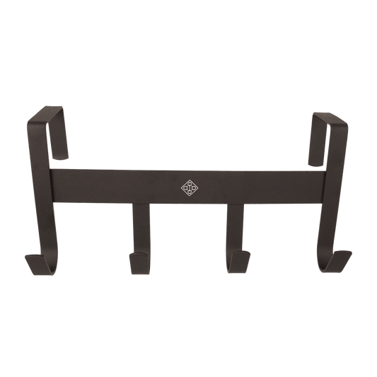 Bridle Rack Metal with 4 Hooks Matt | Grooming Deluxe | Durable