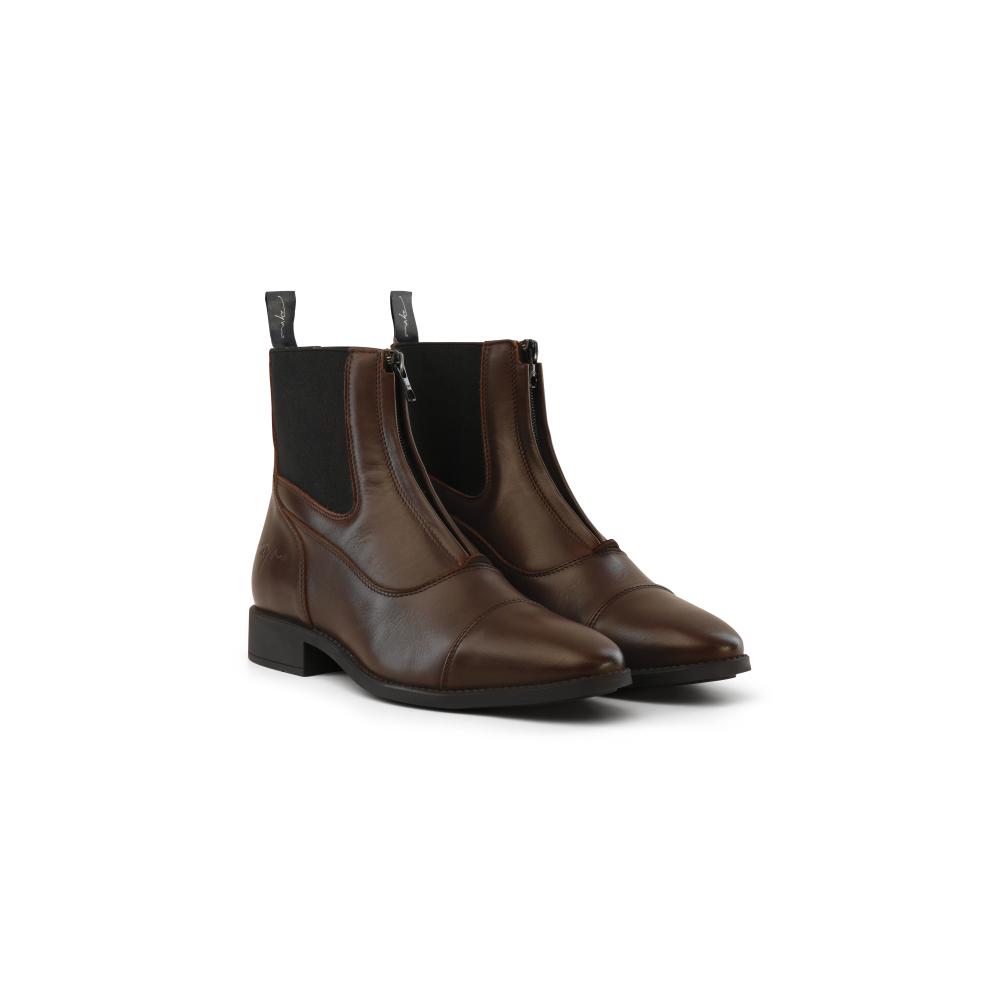 Short Boots Front Zipper | Dy'on | PremiumLeather — Image 12