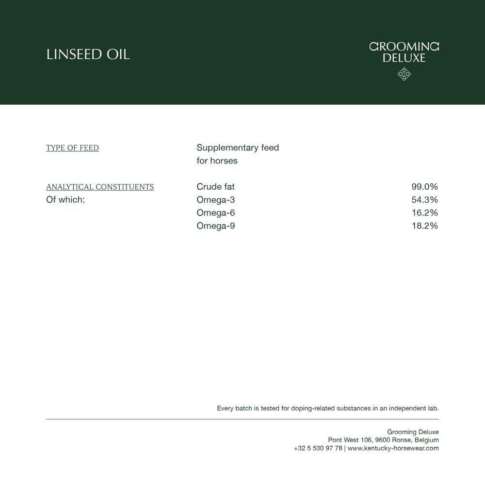 Linseed Oil | Grooming Deluxe | omega-3rich — Image 9