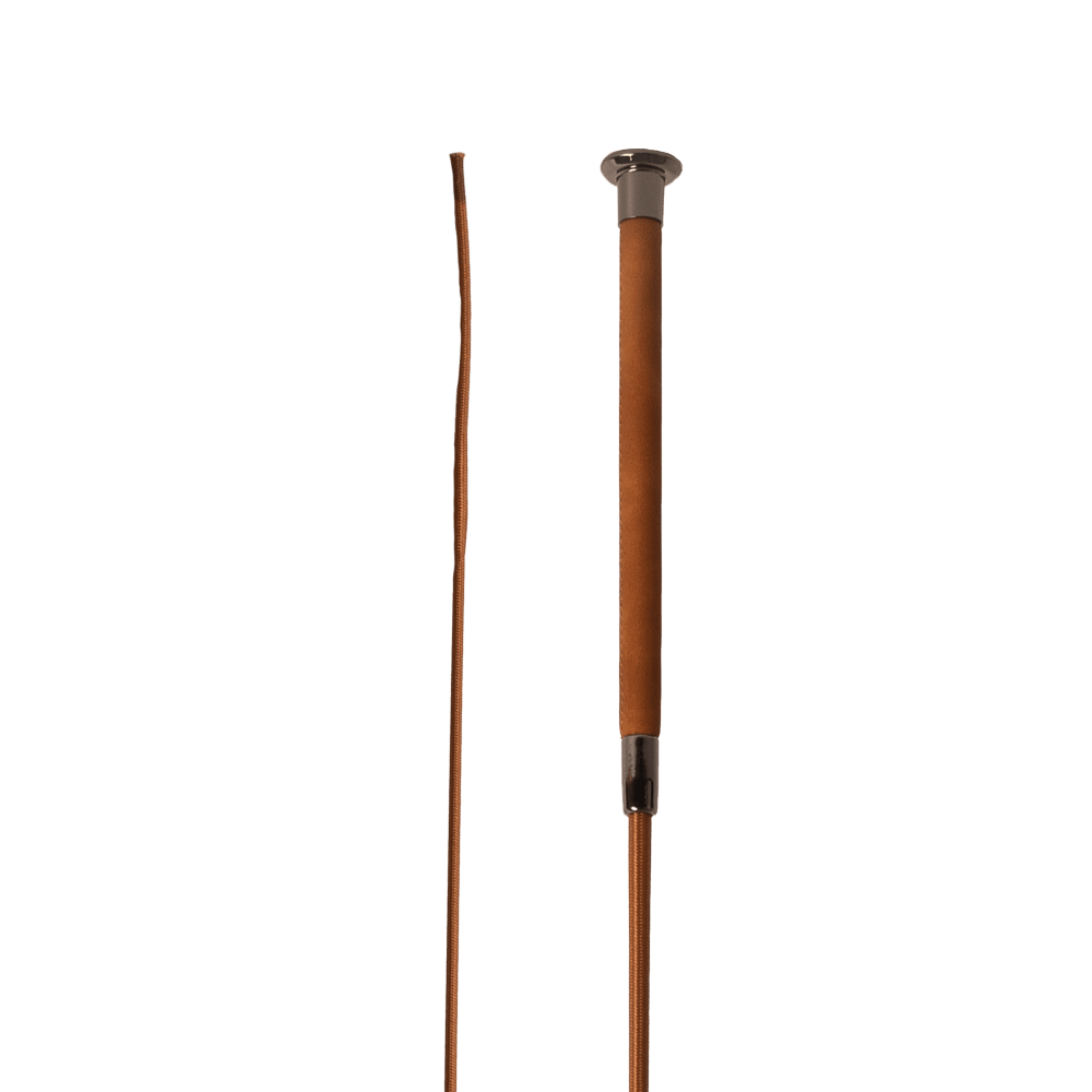 Dressage Whip Guidance Leather Grip 100cm | Velari | Lightweight — Image 7