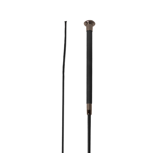 Dressage Whip Guidance Leather Grip 100cm | Velari | Lightweight