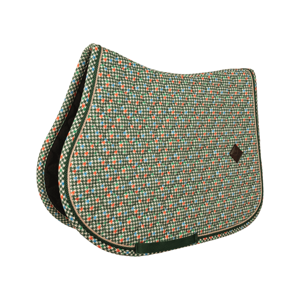 Saddle Pad Velvet Pied-de-Poule Show Jumping | Kentucky Horsewear | kentucky_horsewear — Image 11