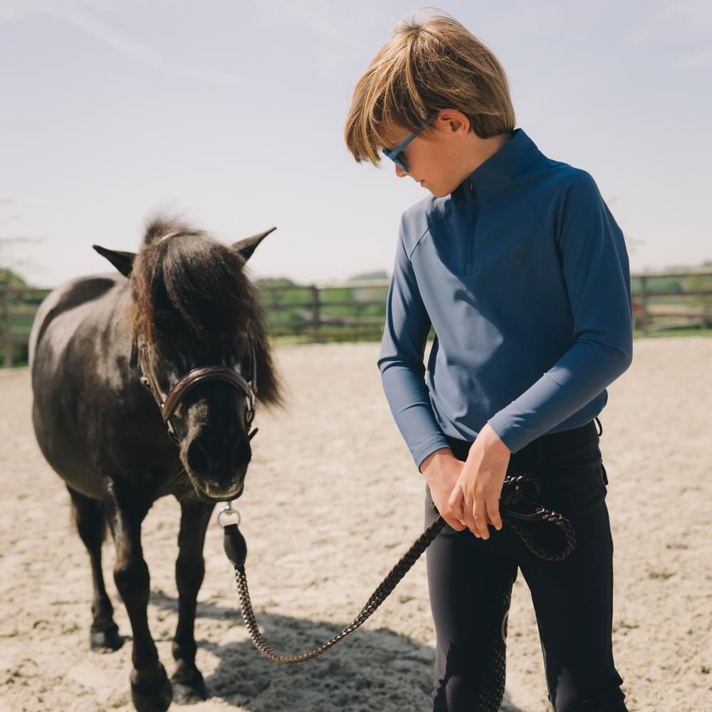 Boy Riding Leggings Knee Grip Mexico Kids  | Kentucky Horsewear | kentucky_horsewear — Image 9