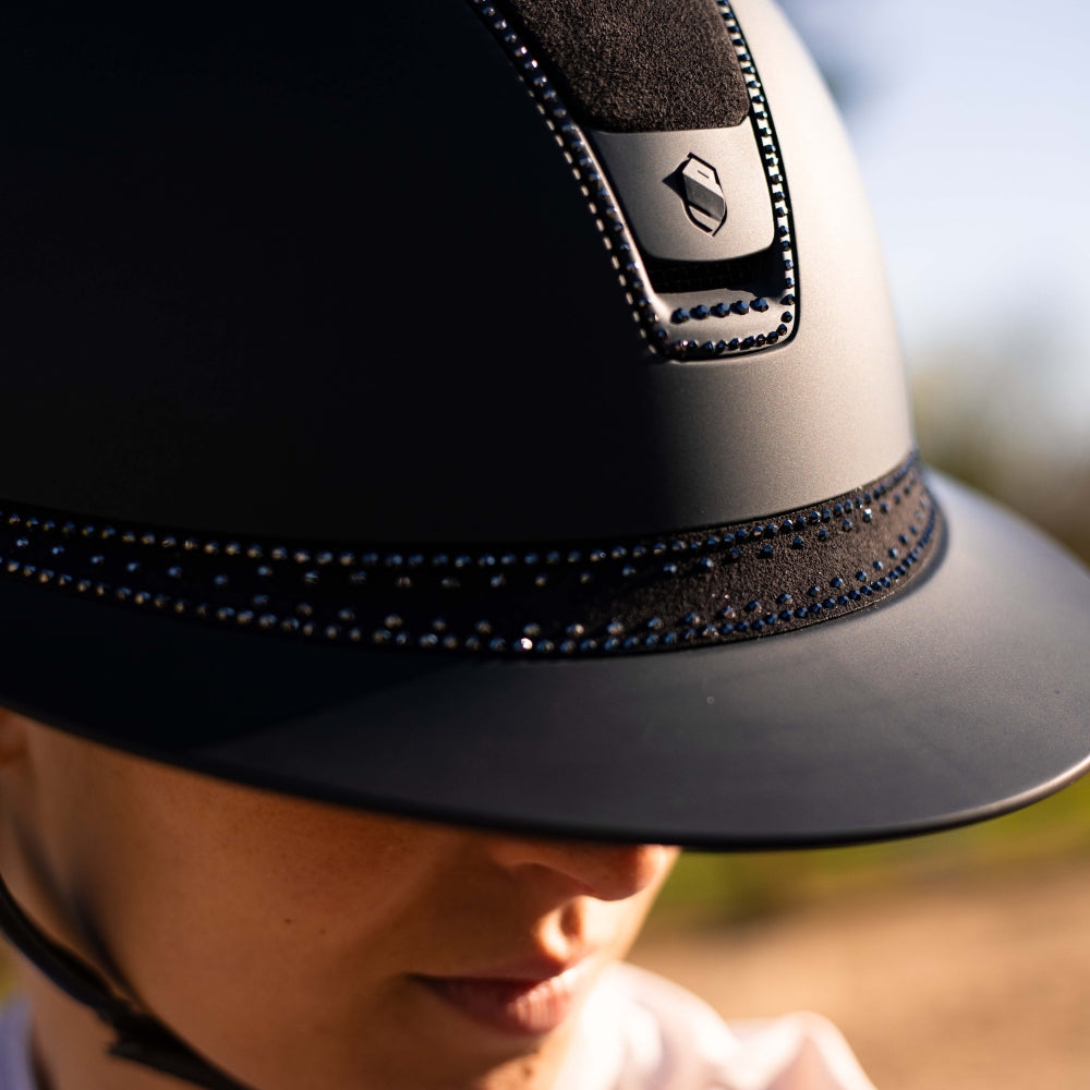 Samshield Custom | Miss 2.0 Shadowmatt Tiara Frontal Band Option | Black