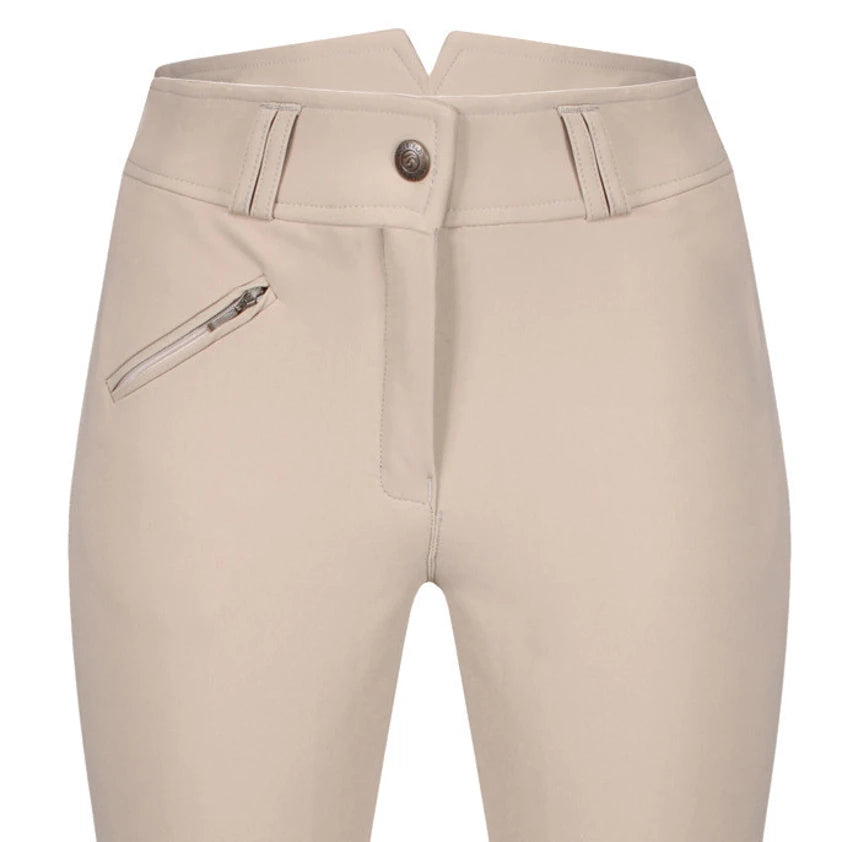 Equetech Ladies Foxhunter Hybrid Breeches Beige