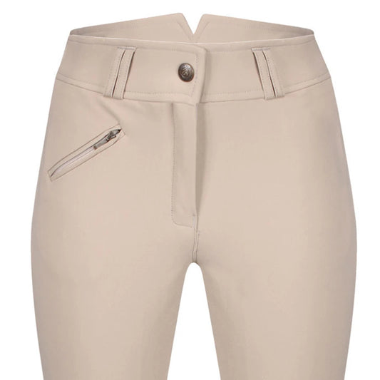 Equetech Ladies Foxhunter Hybrid Breeches Beige