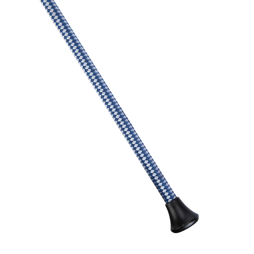 Dressage whip on a white background