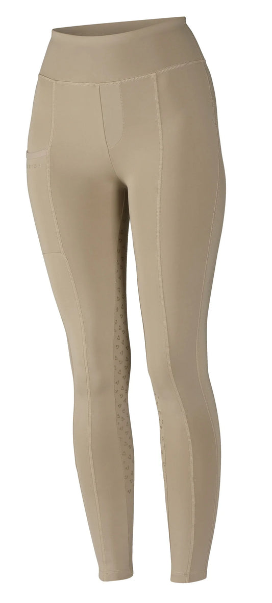 Boomerang Equestrian - Shires Aubrion Hudson Maids Riding Tights Beige