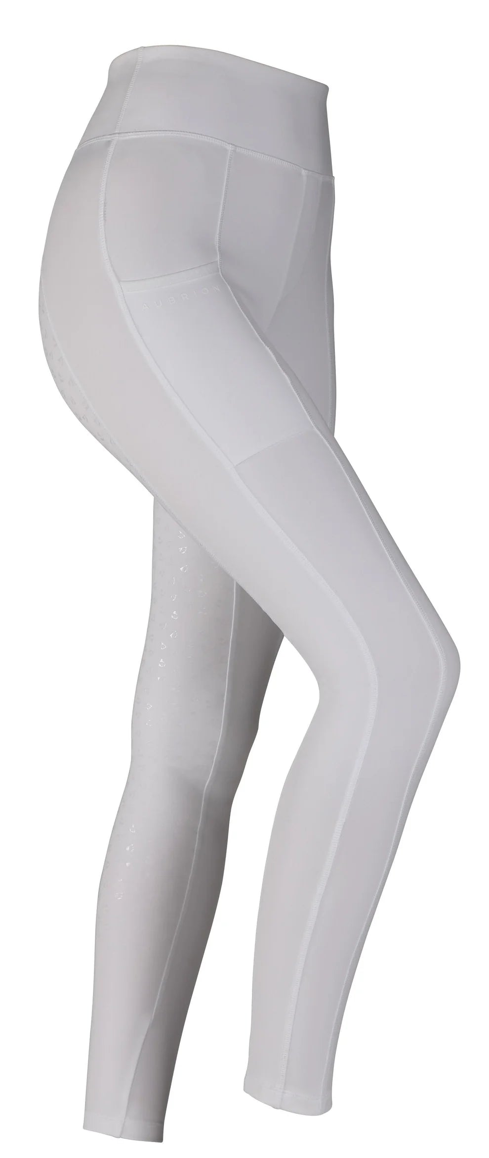 Boomerang Equestrian - Shires Aubrion Hudson Maids Riding Tights White
