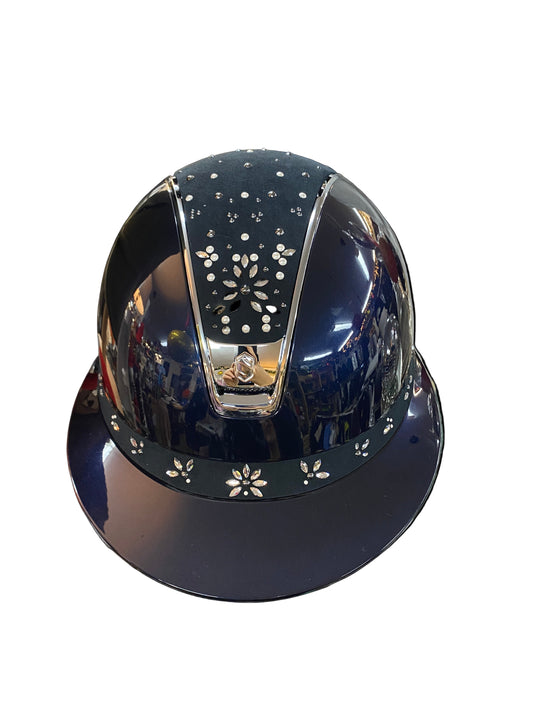 Samshield Miss Shield V2 2.0 Gloss Navy Helmet Pearl Drop