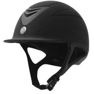 Boomerang Equestrian - Equitheme Microfibre Air Helmet Black