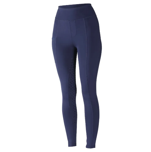Boomerang Equestrian - Shires Aubrion Hudson Maids Riding Tights Navy