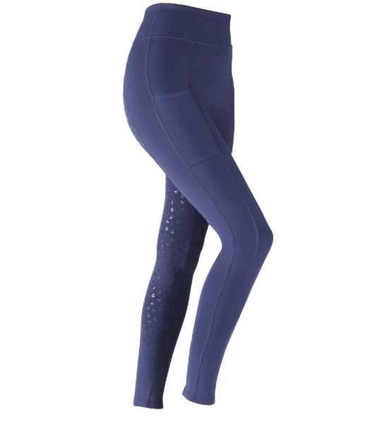 Boomerang Equestrian - Shires Aubrion Hudson Maids Riding Tights Navy