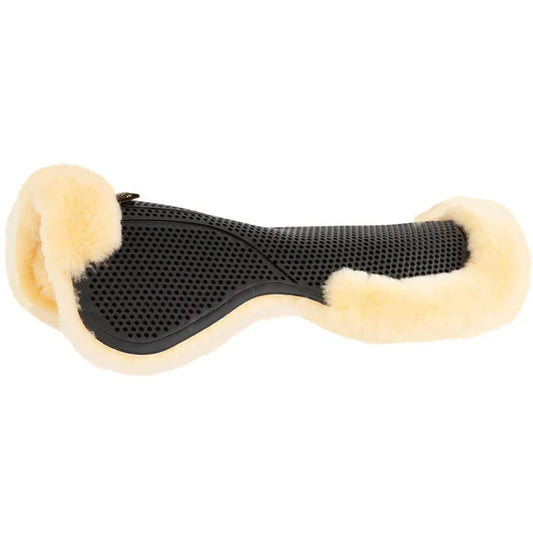 Boomerang Equestrian - BR Iconha Sheepskin Gel Pad Black/Natural