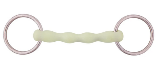 Boomerang Equestrian - BR Loose Ring Mullen Mouth Straight Snaffle Apple