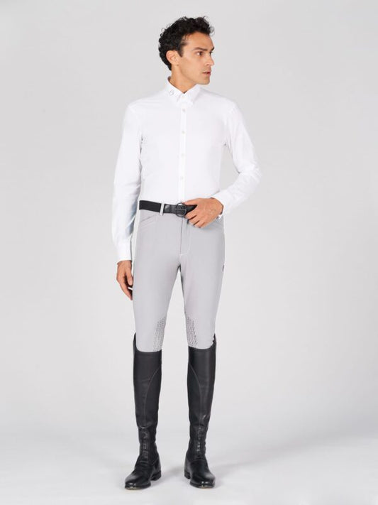 Boomerang Equestrian - Vestrum Men's Knee Grip TK Fabric Breeches San Diego Navy