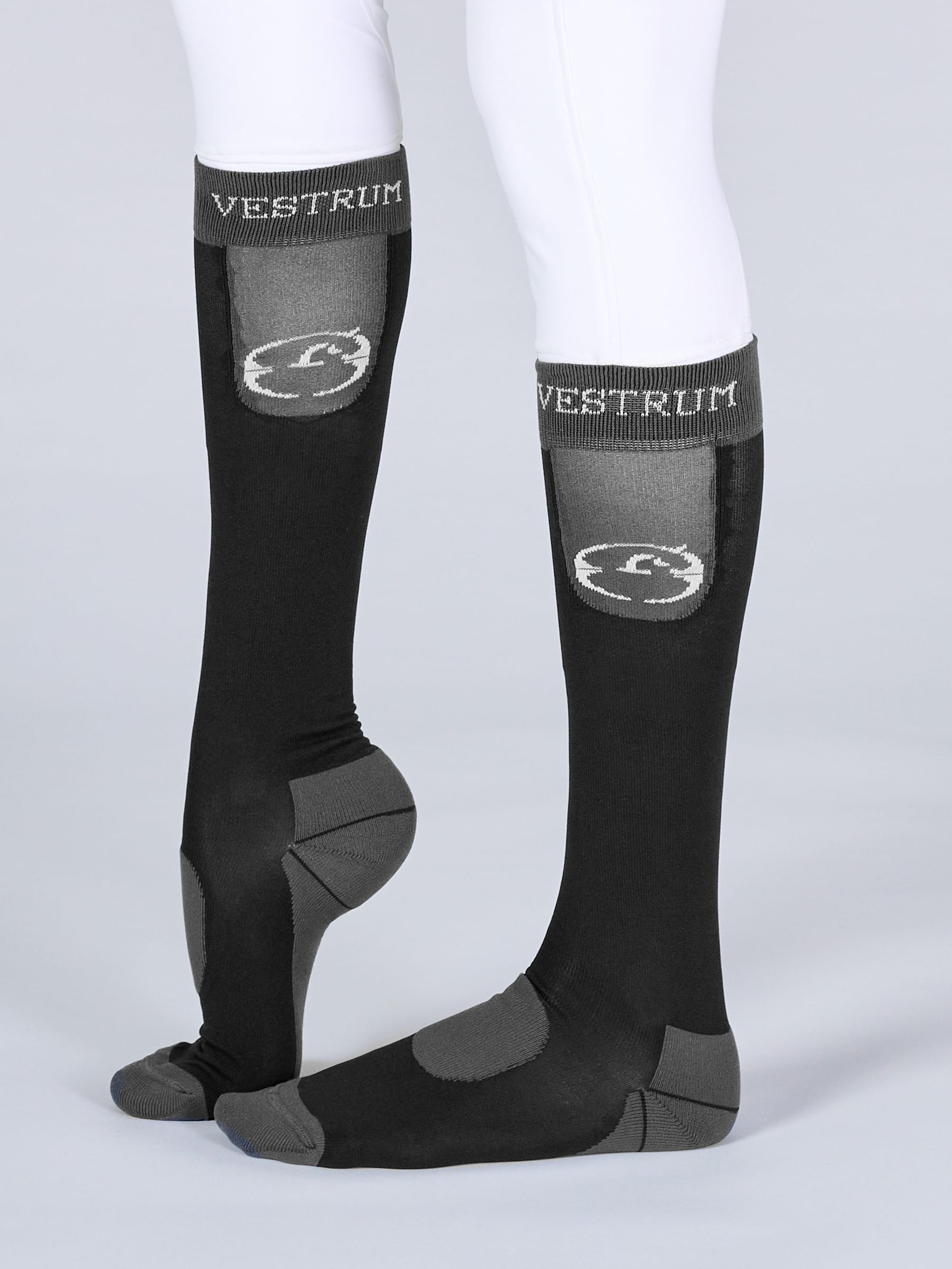 Boomerang Equestrian - Vestrum Foligno Socks Black