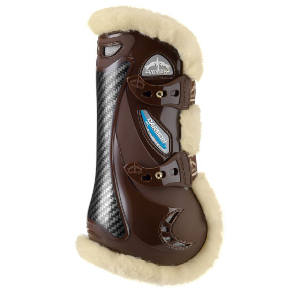 Veredus Carbon Gel Vento Save The Sheep Tendon Boots Brown