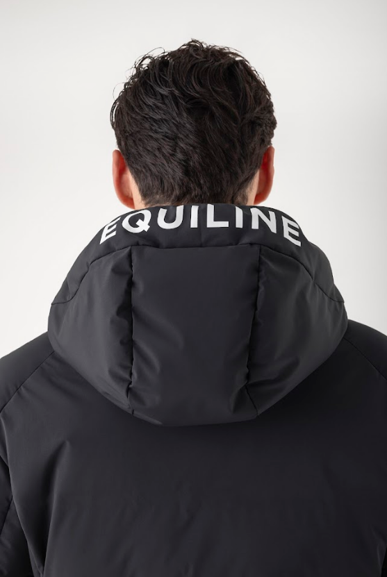 Equiline Men's Winter Jacket Colky Black