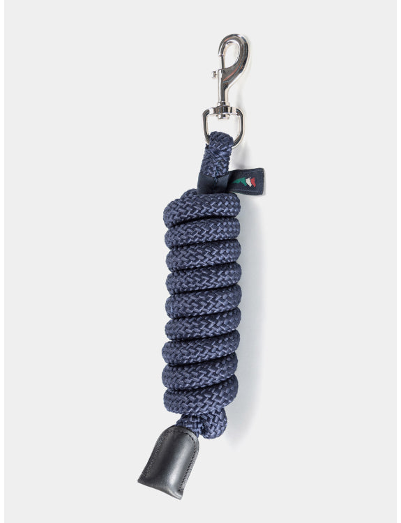Boomering Ropes Equiline Lead Rope Gabe Blue - Boomerang Equestrian