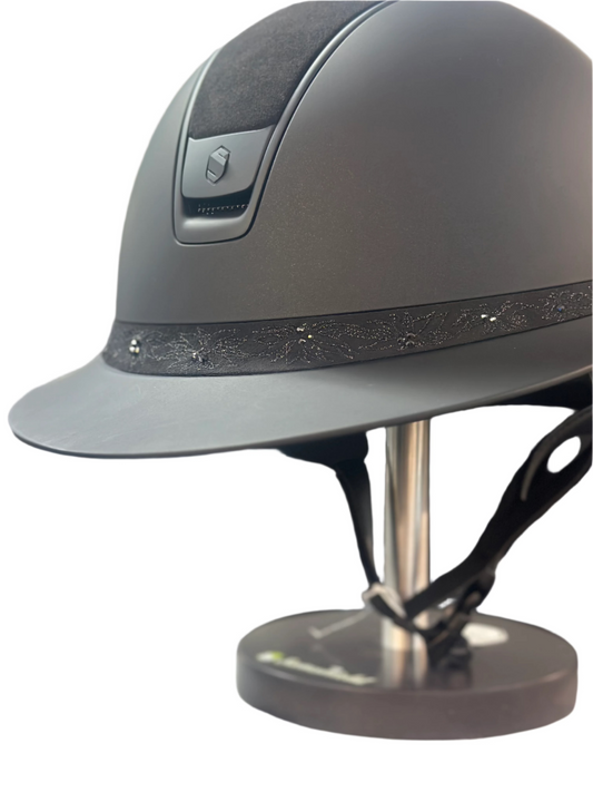 Boomerang Equestrian - Samshield Miss Shield V2 2.0 Helmet Black Spring Flower