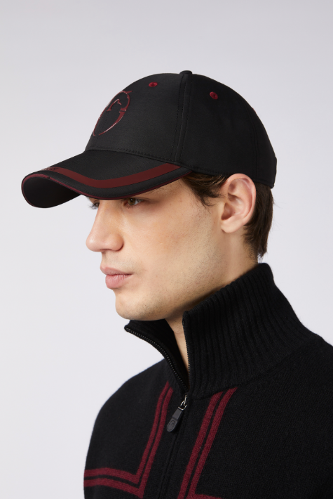 Vestrum Key West Cap Black/Ruby Wine One Size