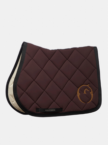  Vestrum Los Angeles Jumping Saddle Pad Ruby Wine/Corten