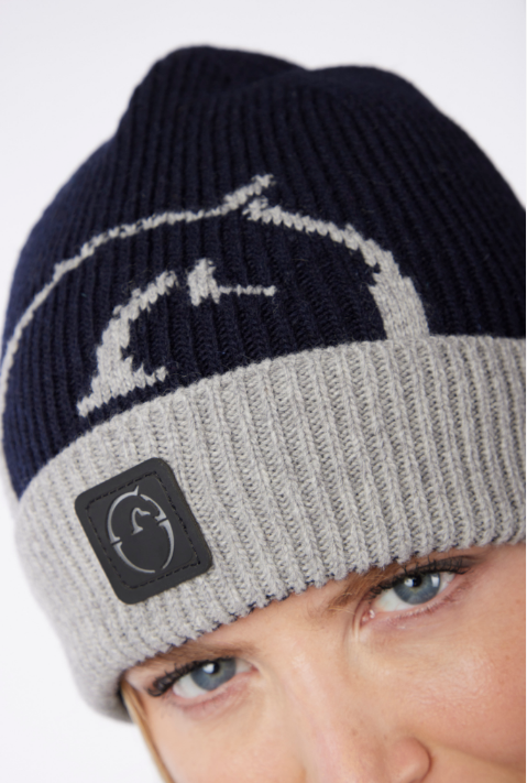 Vestrum Manerbio Beanie Blue Navy/Medium Grey