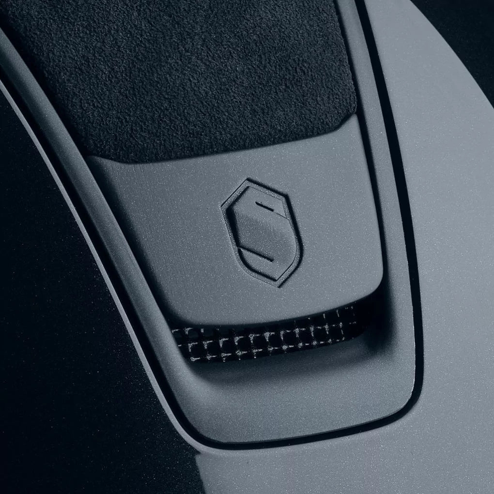 Samshield Custom | Miss 2.0 Shadowglossy Alcantara Top & Frontal Band | Navy