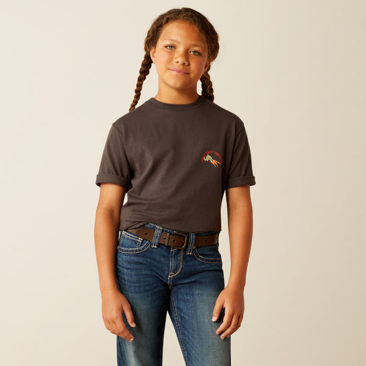 Boomerang Equestrian - Ariat Youth Treat Supply T-Shirt Vintage Black