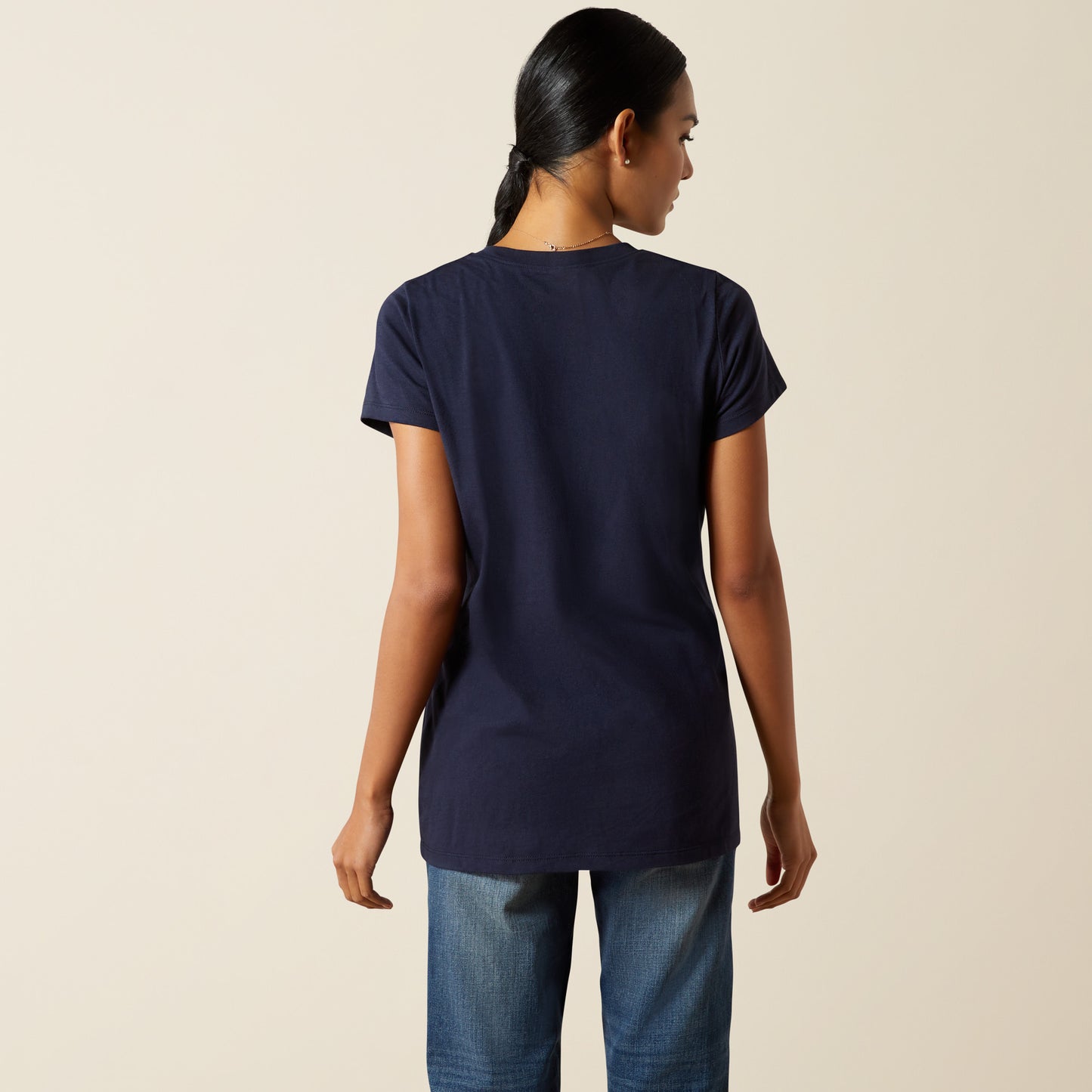 Boomerang Equestrian - Ariat Youth Hay Girl T-Shirt Navy