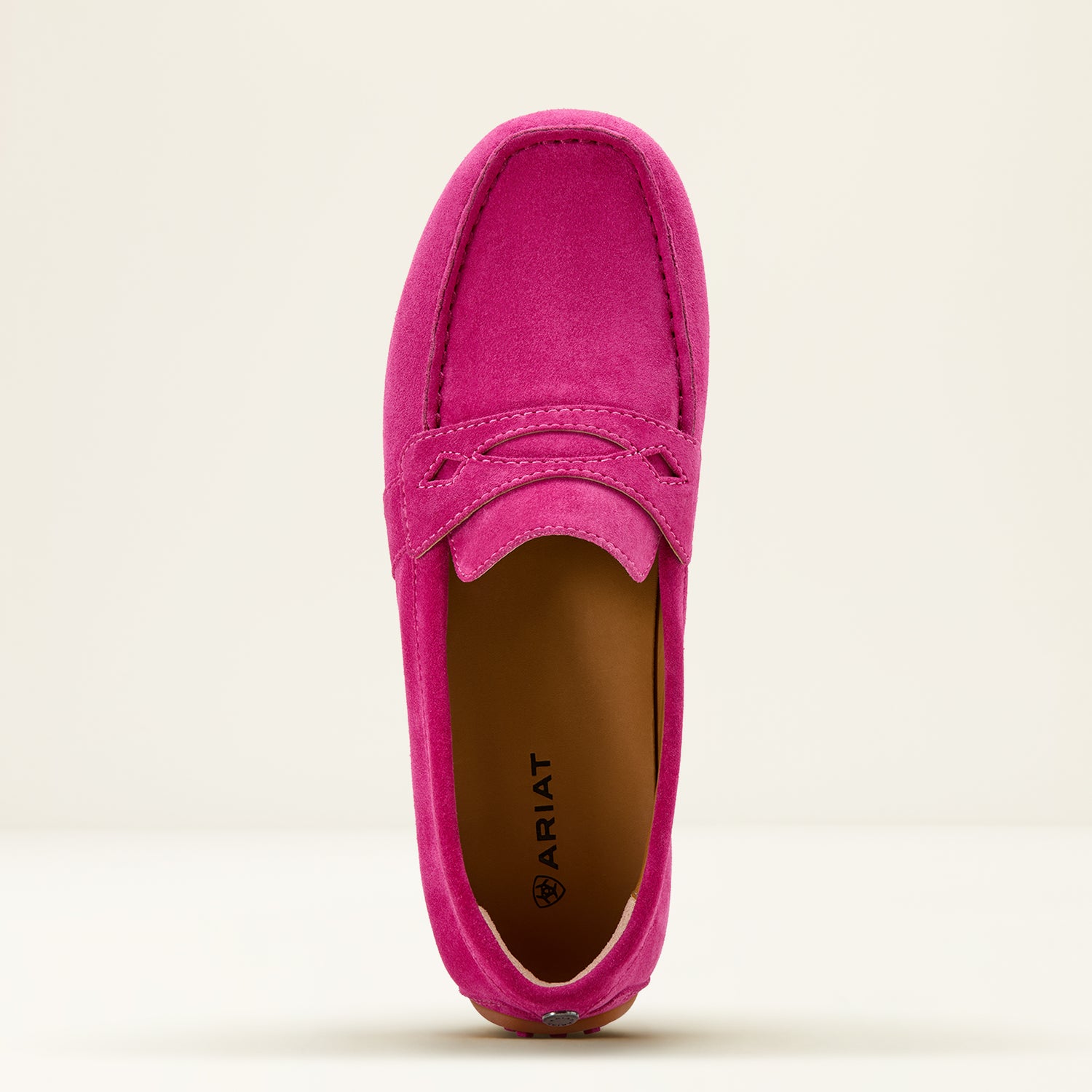 Boomerang Equestrian - Ariat Ladies Selene Driving Moccasin Shoe Hot Pink