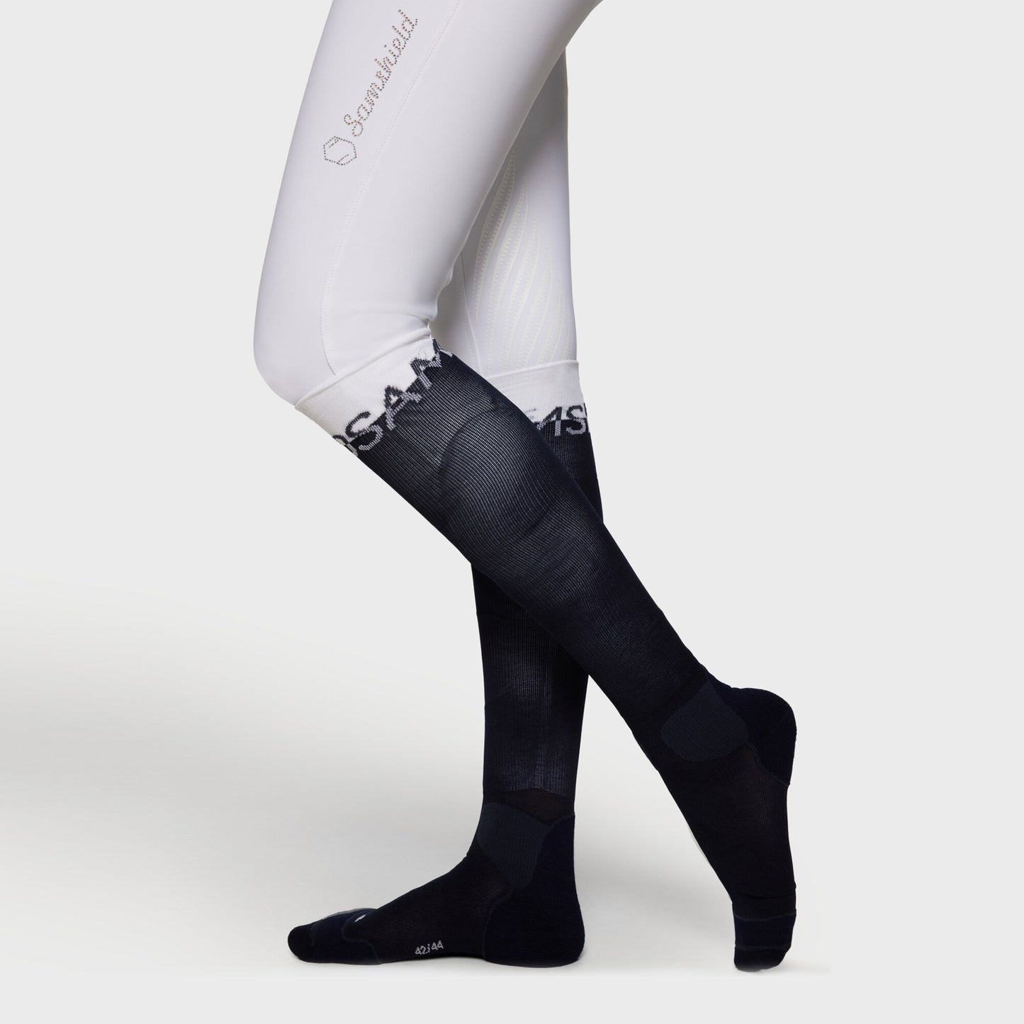 Boomerang Equestrian - Samshield Unisex Balzane Coolmax Socks Navy