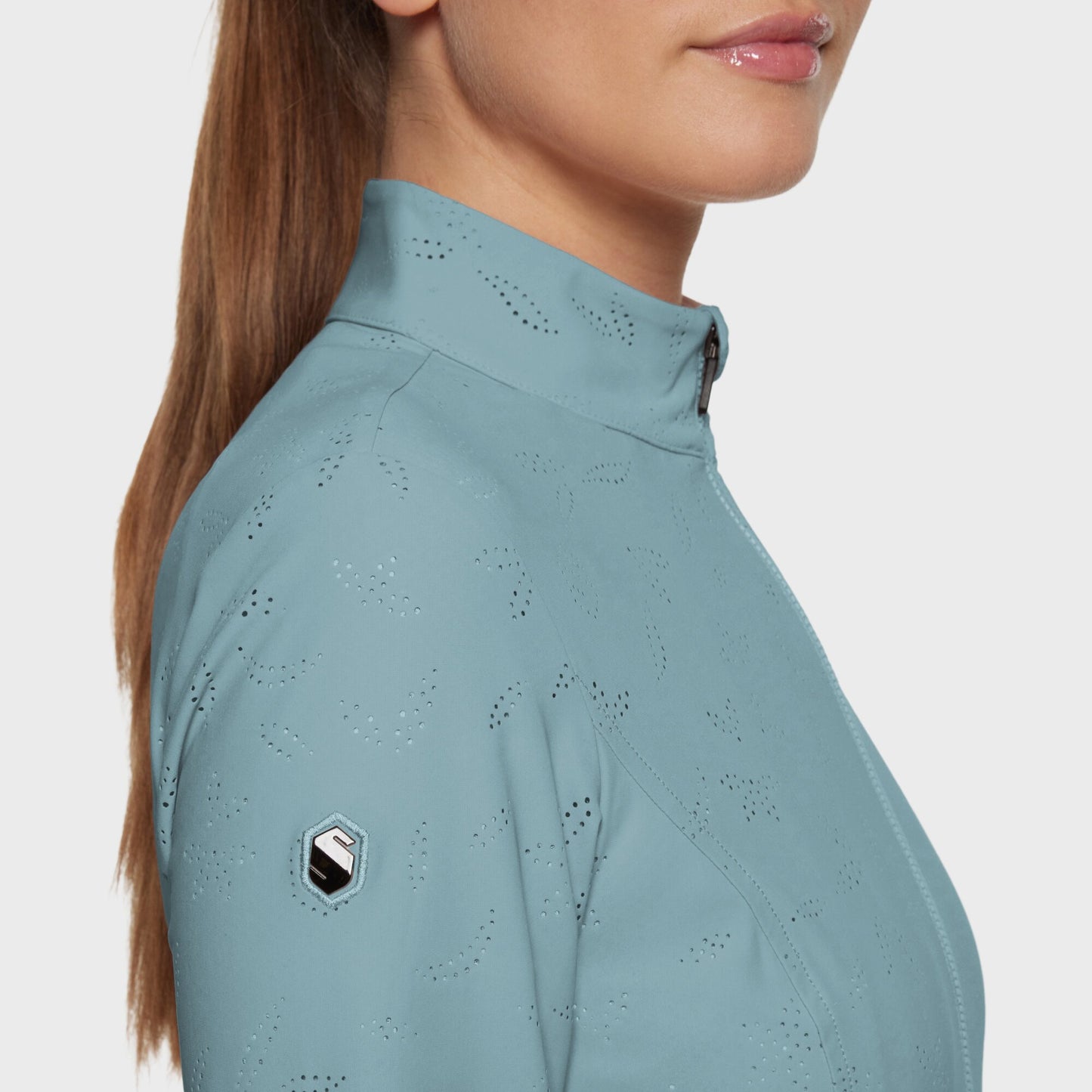 Boomerang Equestrian - Samshield Ladies Bomber Jacket Hannah Spring Skies