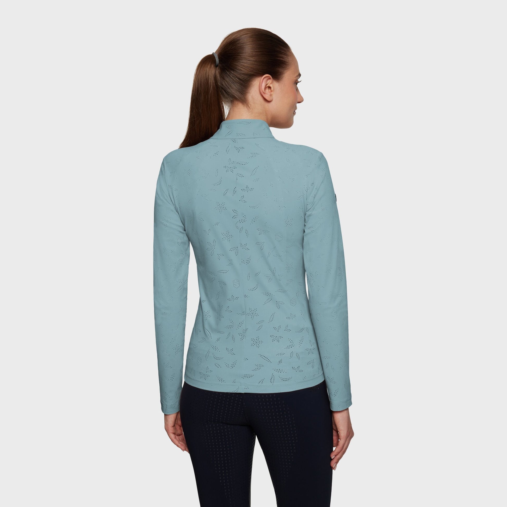 Boomerang Equestrian - Samshield Ladies Bomber Jacket Hannah Spring Skies