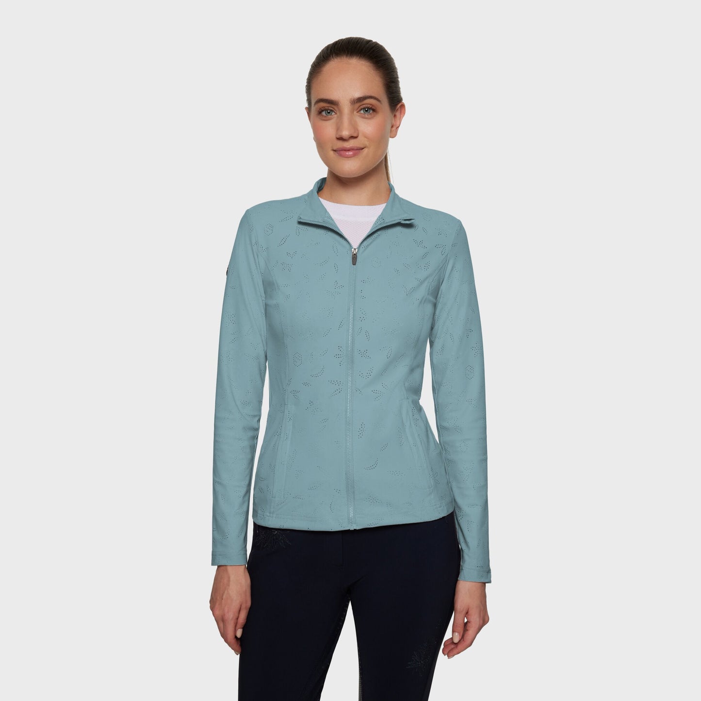 Boomerang Equestrian - Samshield Ladies Bomber Jacket Hannah Spring Skies
