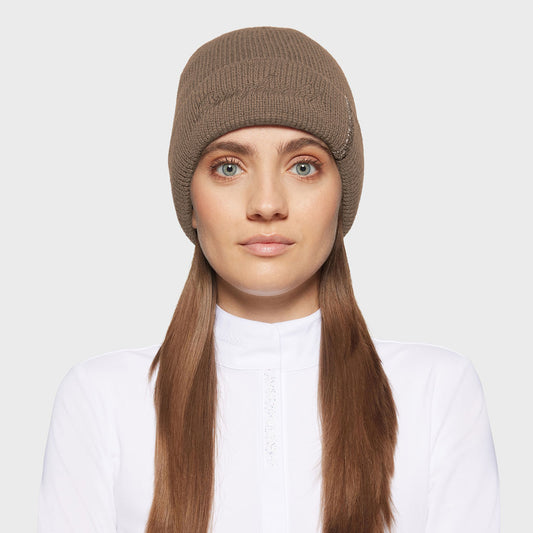 Boomerang Equestrian - Samshield Ladies Mira Premium Beanie Camel