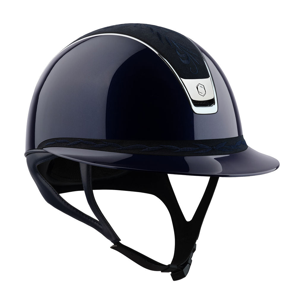 Samshield Custom | Miss 2.0 Shadowglossy Flower Embroidery | Blue