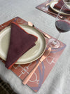 Adamsbro Table Mats Luxury Bits Rust