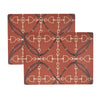 Adamsbro Table Mats Luxury Bits Rust