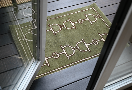 Adamsbro Door Rug Moss Green