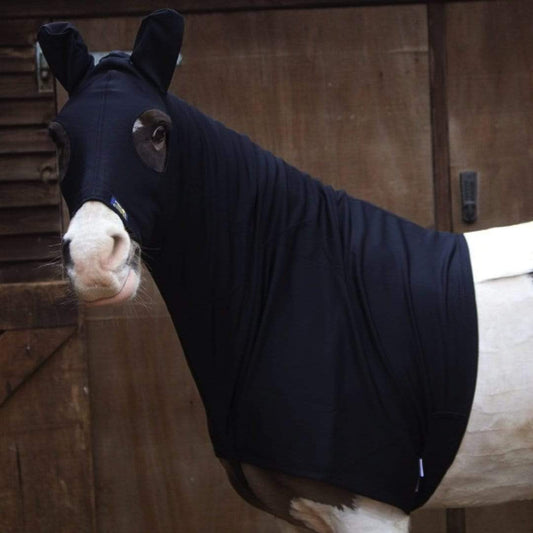 Boomerang Equestrian - Snuggy Hoods Turnout Hood Navy