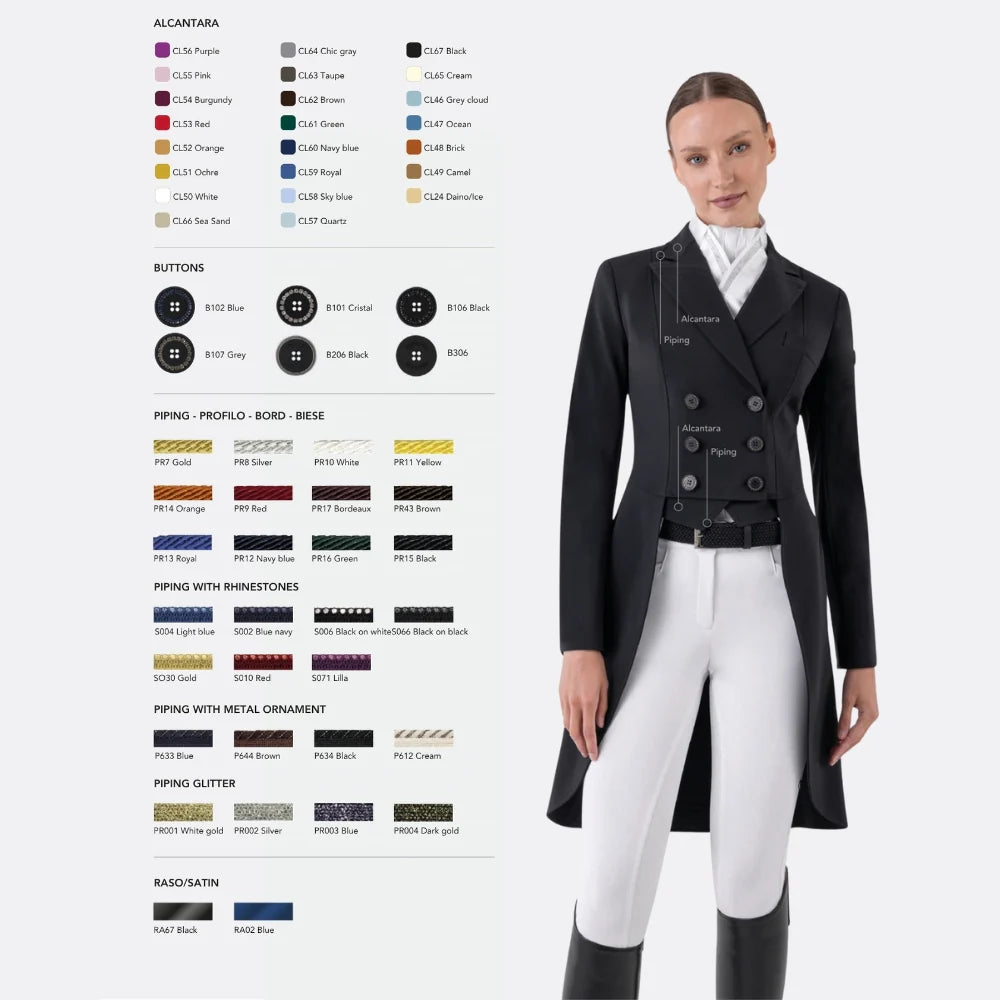 Custom | Ladies Aurora Dressage Tail Coat